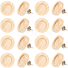 SUNNYCLUE 40Pcs Wooden Stud Earring Findings FIND-SC0008-96A-1