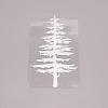 Pine Trees PVC Sticker DIY-WH0273-37-1