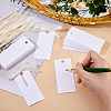 100 Sets Blank Paper Gift Tags CDIS-ME0001-02C-3