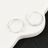 Brass Hoop Earrings EJEW-F378-02S-3