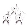 304 Stainless Steel Jewelry Sets STAS-I111-09-1