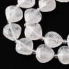 Natural Quartz Crystal Beads Strands G-P570-E21-02-5