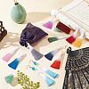   20Pcs 10 Colors Polyester Tassel Big Pendant Decorations FIND-PH0006-73-4