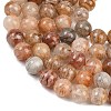 Natural Multilayer Lodolite Quartz Beads Strands G-Z133-A02-10mm-02-4