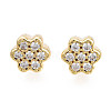 Brass Micro Pave Cubic Zirconia Charm KK-N231-237-1