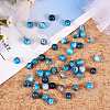 Grade AB Natural Apatite Round Beads for DIY Bracelet Making Kit DIY-SZ0006-82A-5