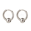 304 Stainless Steel Huggie Hoop Earrings EJEW-JE04555-01-1