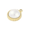 Acrylic Imitation Pearl Charms STAS-P366-28G-2