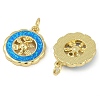 Rack Plating Brass Pendants KK-U032-15G-2