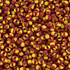 8/0 Two Tone Opaque Glass Seed Beads SEED-T006-01B-A06-3