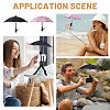 2 Bags 2 Colors Mini Polyester & Alloy Umbrella AJEW-CA0005-44-7