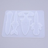 Self Defence Keychain Silicone Molds DIY-TAC0007-97A-2