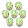 Alloy Enamel Beads X-ENAM-S122-028F-NR-1