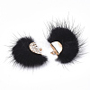 Faux Mink Fur Tassel Pendant Decorations FIND-T040-20-2