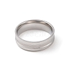 Non-Tarnish Ion Plating(IP) 304 Stainless Steel Finger Ring RJEW-C071-05P-3