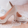 ANATTASOUL 1 Pair Alloy & Rhinestone Shoe Decorations FIND-AN0001-11A-6