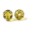 Transparent Acrylic Beads PL505Y-12-3