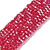 Transparent Glass Beads LS-EGLA-A035-T4mm-B07-1