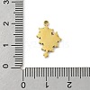 304 Stainless Steel Enamel Pendants STAS-U039-03G-3