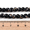 Baking Paint Glass Beads X1-DGLA-N010-6mm-10-4