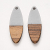 Resin & Walnut Wood Pendants RESI-S358-18-2