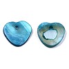 Natural Freshwater Shell Charms SHEL-R113-17D-2