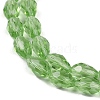 Transparent Glass Beads Strands EGLA-N013-T10mm-D13-3