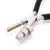 65# Steel Concave and Round Nose Pliers with Non-Slip Comfort Grip Handles TOOL-N008-03-2