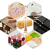 100Pcs Organza Drawstring Bags for Chinese Fan OP-GF0001-02B-5