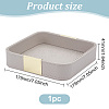 PU Leather Desktop Storage Tray AJEW-WH0016-21A-2