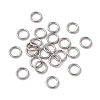 Non-Tarnish 304 Stainless Steel Open Jump Rings STAS-C040-01J-P-1