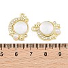 Alloy Crystal Rhinestone Pendants AL-CBA8C77-01G-G-3