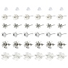 30Pcs 5 Styles 304 Stainless Steel Stud Earring Findings STAS-YW0001-87-1