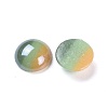 Opaque Glass Cabochons X-GGLA-S038-12O-8mm-3