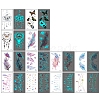 Luminous Removable Temporary Water Proof Tattoos Paper Stickers Set PW-WG487D1-03-1