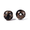 Handmade Gold Sand Lampwork Beads LAMP-N045-01B-02-2