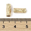 Brass Tube Beads KK-I719-14G-3