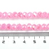 Baking Electroplate Glass Beads Strands LS-DGLA-A039-J10mm-B16-4
