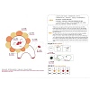 DIY Cartoon Animal Embroidery Sets DIY-G037-02F-6