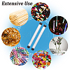 Transparent PVC Plastic Bead Storage Tubes AJEW-CY0002-92A-5