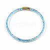 PVC Plastic Buddhist Bangle Sets BJEW-T008-18A-3