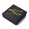 Hot Stamping Cardboard Jewelry Packaging Boxes LS-CON-B007-01C-1