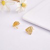 925 Sterling Silver Triangle Stud Earrings JE998A-2