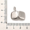 Non-Tarnish 304 Stainless Steel Locket Pendants STAS-M334-01B-P-3