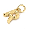 Brass Charms KK-I382-08G-R-2