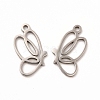 Non-Tarnish 201 Stainless Steel Pendants STAS-E188-09P-1