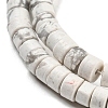 Synthetic Howlite Beads Strands LS-G-D077-D03-01-1-3