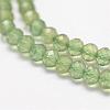 Natural Apatite Beads Strands G-F460-58-3