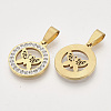 201 Stainless Steel Pendants STAS-N089-92G-2