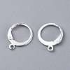 304 Stainless Steel Leverback Earring Findings STAS-K210-29S-2